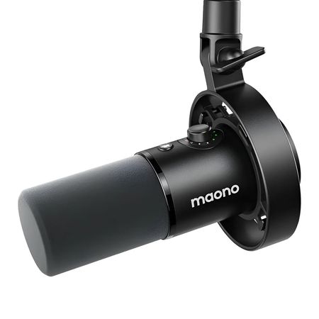 Maono PD300X. Micrófono dinámico USB/XLR para podcast. Voz clara profesional