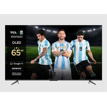 Televisor Qled 65" 4K Ultra Hd Smart Con Google Tv Tcl 65c655a
