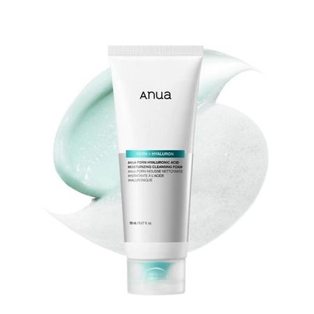 ANUA PDRN Hyaluronic Acid Moisturizing Cleansing Foam 150ml - Espuma Limpiadora Hidratante con PDRN y Acido Hialuronico