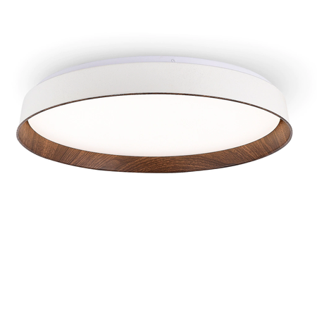 Plafon Led Circ Nordico 50cm Luka 45w Luz Calida Fria Neutra