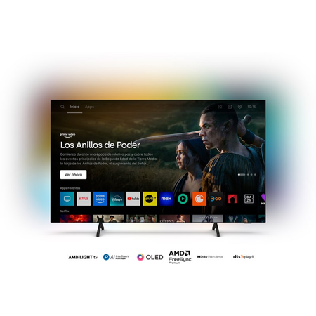 Smart Tv Oled Philips 65P 4K 65Oled779-77 Go Am