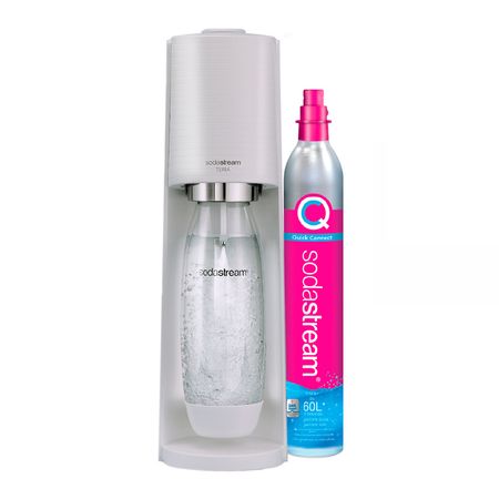 Sodastream Terra Maquina Soda Gasificadora Cilindro Incluido - Blanco