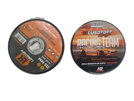 Discos Abrasivo De Corte Lusqtoff Dal1151610 X10 Unidades