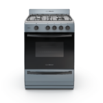 COCINA ORMAY INOX GRIS  (NUEVA) MULTIGAS PLANCHA DE ACERO - 4608236