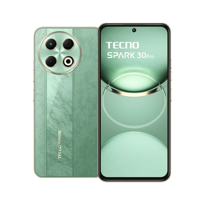 Celular Tecno Spark 30 Pro 6.67" 256+8GB Magic Skin Green - Vista 1