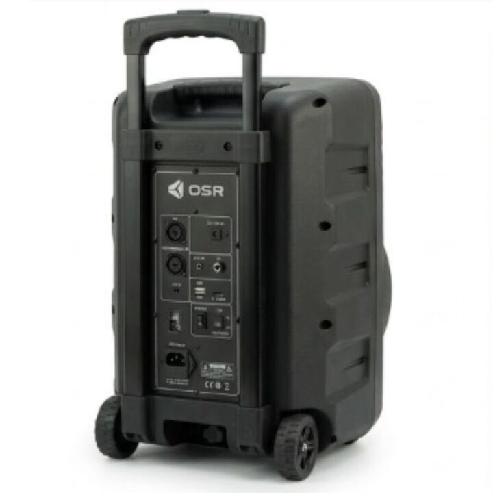 Parlante Oryx 15 Ice Portatil Bluetooth Luces Led Mic - Vista 3