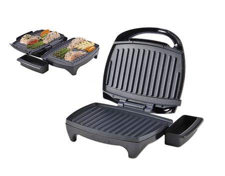 Parrilla eléctrica doble
