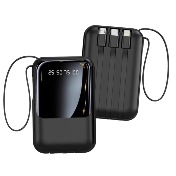 CARGADOR EXTERNO SONIC POWER BANK (C:NEGRO PB07) - Vista 1