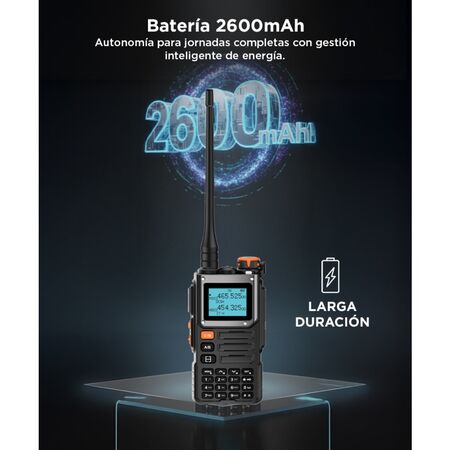 Handy Baofeng Radio FM 76-108MHz Batería Manos Libres