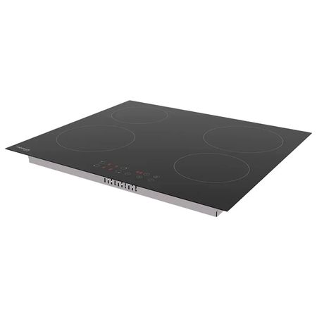 Anafe Vitrocerámico Maverick 60cm 6000W 4 Hornallas Control Táctil Vidrio Fácil Limpieza