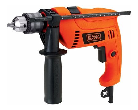 Taladro Eléctrico Percutor 13 Mm Black + Decker 650w HD650