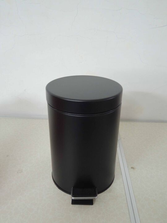 Cesto Tacho De Residuos 3 Litros Negro Mate - Vista 3