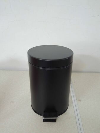 Cesto Tacho De Residuos 3 Litros Negro Mate