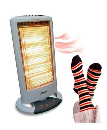 Estufa Halógena Hh11 Alpaca 4 Velas 1600 W Corte Automático