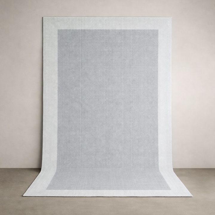 Alfombra simil Yute Gris - 250x350 cm - Vista 4