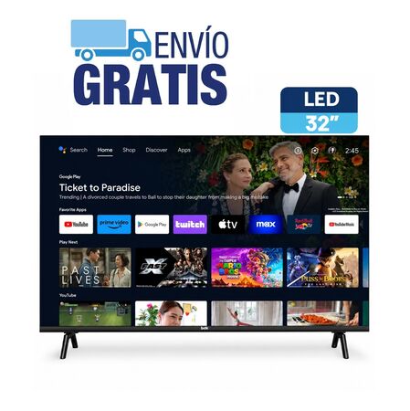 Smart Tv Bgh B3222s5a 32 Pulgadas Android Tv Hd Control Voz