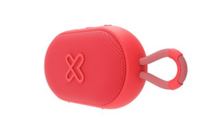 PARLANTE KLIPXTREME GROOVESPLASH  PORTATIL STEREO  TRUE WIRELES 12HS - 6W - IPX7 RED (KBS-030RD)