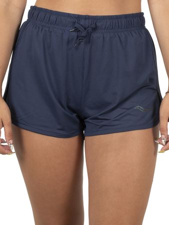Short Saucony Stopwatch Mujer Running Azul
