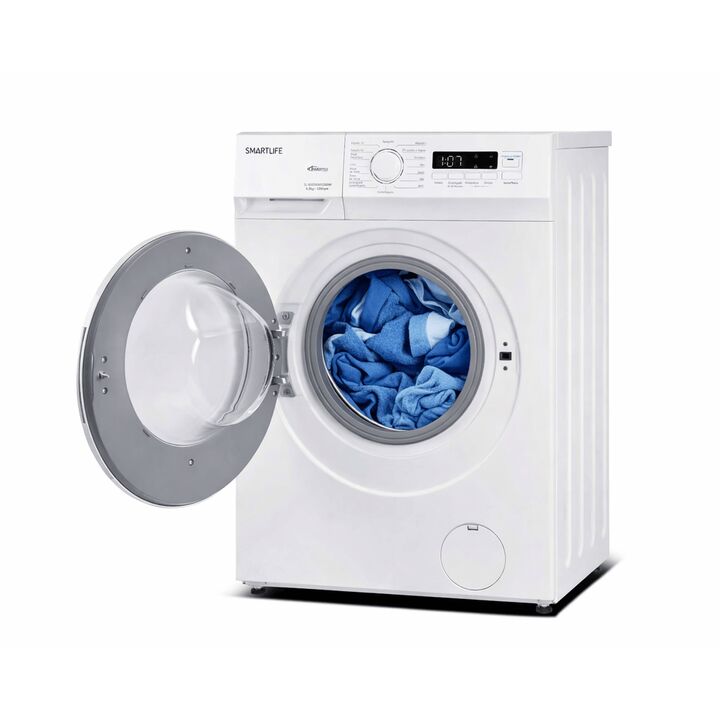 Lavarropas SmartLife SL-WM26I0651200W 6.5 Kg Inverter Blanco - Vista 2