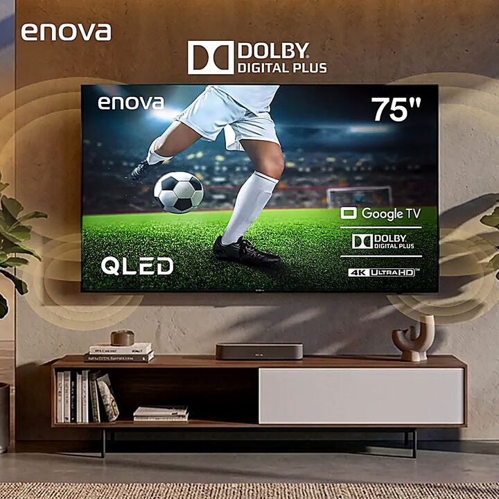 Smart TV Enova 75 Pulgadas 4K UHD TE75UG10-TDF - Vista 6