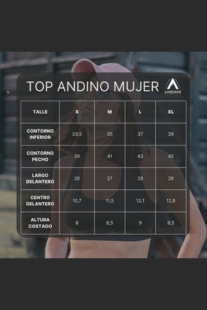 TOP ANDINO MUJER