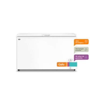 Freezer Horizontal Gafa Blanco Inverter 402lts Fghi400b-xl