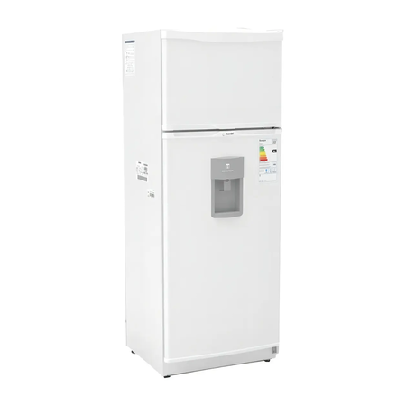 Heladera Bambi 329lts blanca con dispenser