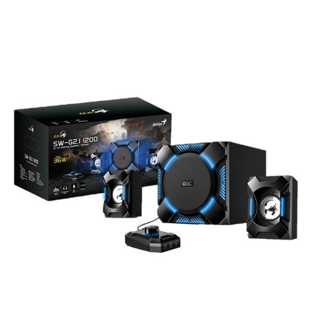 Parlantes Genius SW-G2.1 1200 BLK 100-24V