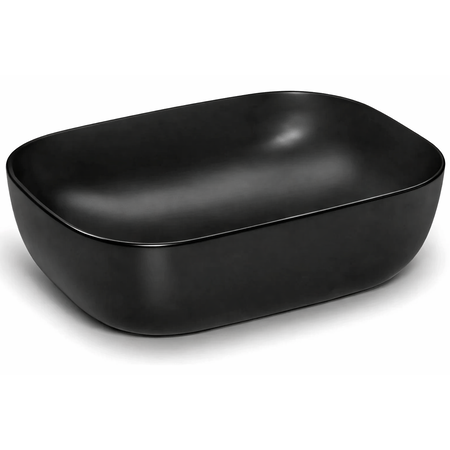 Bacha De Apoyo Rectangular De Porcelana Novohome 455 x 330mm