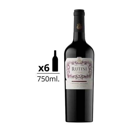 Vino Tinto Rutini Coleccion Cabernet Sauvignon Caja x 6