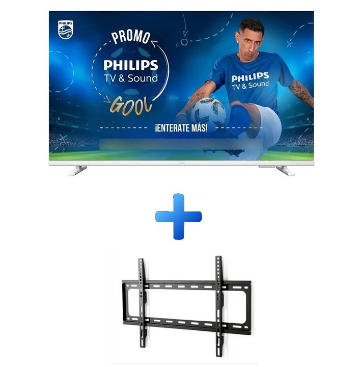 Combo Smart Tv 43'' 43pfd6929/77 Led Full Hd Philips 220v + Soporte LCD Wall Mount 26" a 63" De Regalo - Vista 1