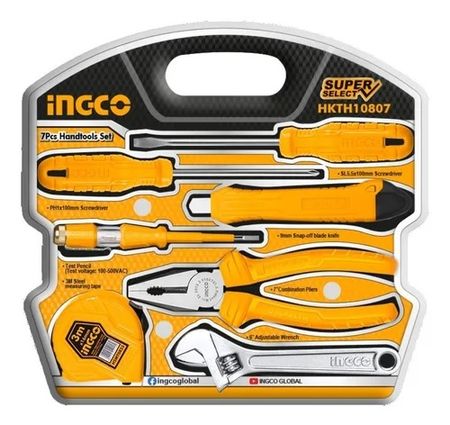 Set 7 Herramientas Ingco ( HKTH10807)