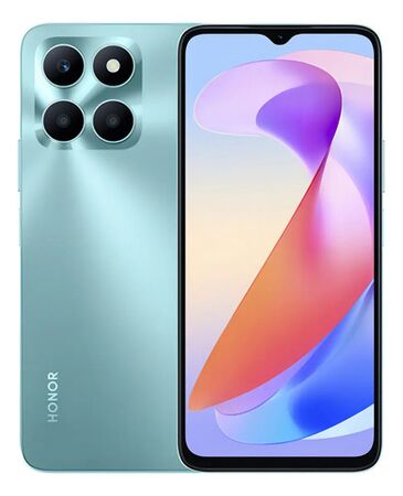 Celular Honor X6a 128GB/4GB Cyan Lake