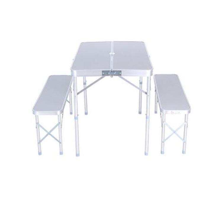 Mesa Plegable Con 2 Bancos Spalu03 Kushiro - Vista 1