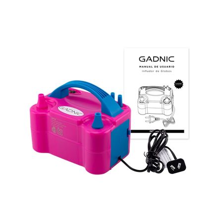 Inflador De Globos Eléctrico Gadnic 2 Inyectores 600W