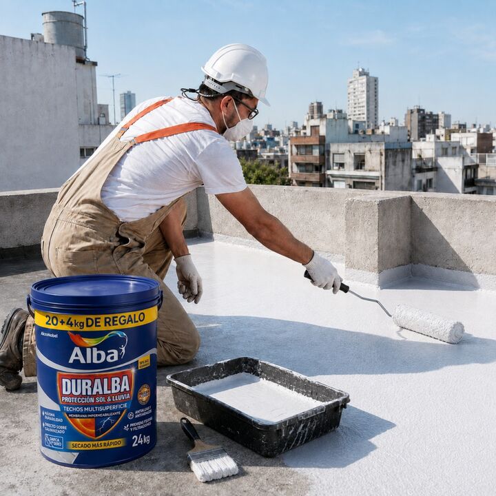 Duralba Techos Multisuperficie 24 kg - Vista 4