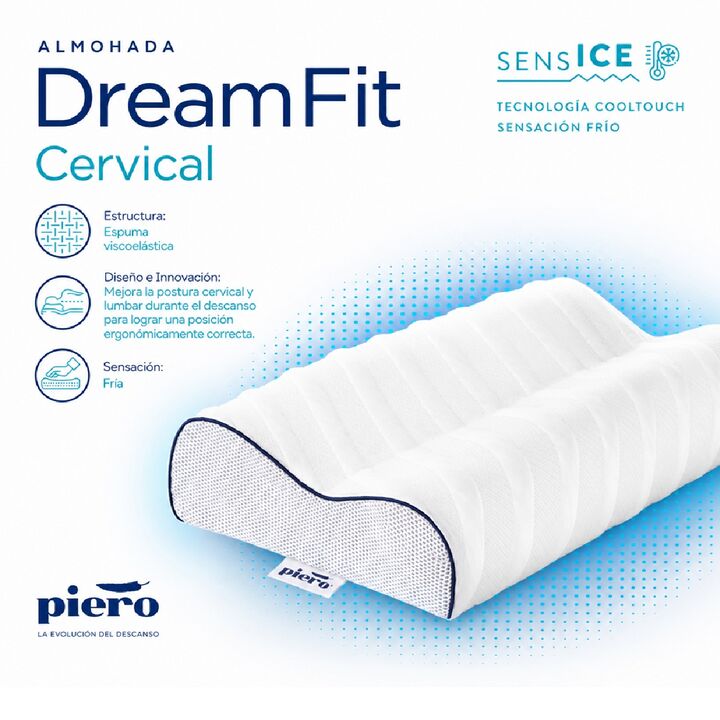 Almohada Piero Visco Cervical 57x37 - Vista 6