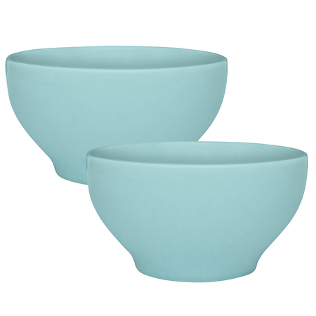 Set X2 Bowls Celeste 14.5 Cm / 600 Cc