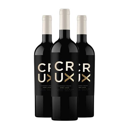 Vino Tinto Crux Xtra Cabernet Franc 750 ml Caja x 3
