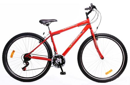 Bicicleta Mountain Bike Rodado 29 MTB 21 Velocidades Rojo
