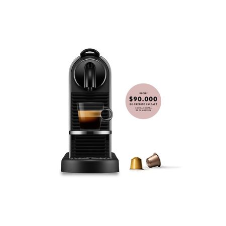 Cafetera Nespresso Citiz Platinium Titanium