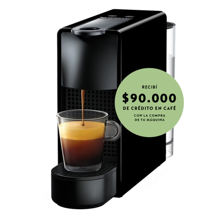 Cafetera Nespresso Essenza Mini Negra C30-AR-BK-NE2-IMPO