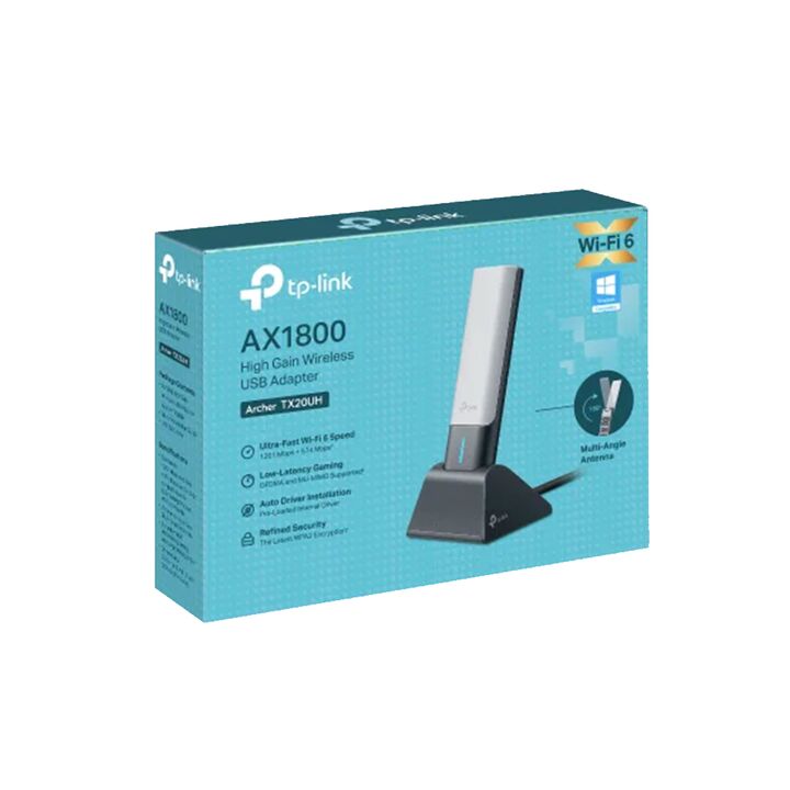 Placa Red USB Tp-Link Archer Tx20Uh Ax1800 High Ga - Vista 1