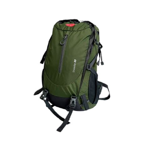 Mochila Trekking 35lt Verde Tronador Foco
