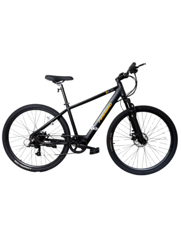 Bicicleta Electrica Fire Bird / Talle M Unico / Negro / Cuadro de aluminio bateria integrada / Frenos a discos mecanicos / Autonomia 50km aprox / Rodado 29"