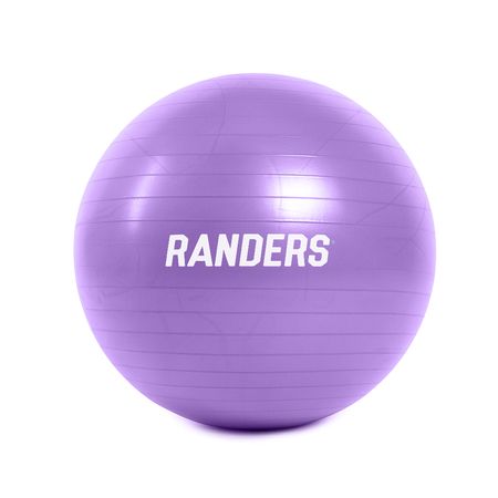 Pelota de Yoga Pilates Esferodinamia 55cm Randers Celeste Hielo