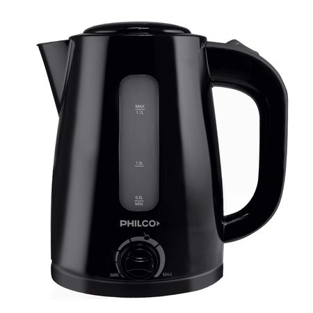 Pava Eléctrica Philco 91PE1821NPP 1.7 L Con Regulador