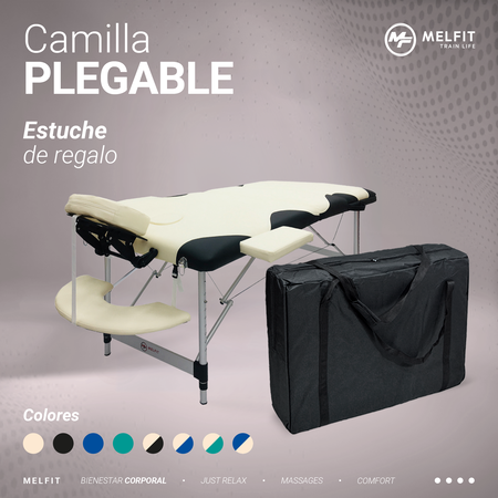Camilla Masajes Depilacion Plegable Reforzada