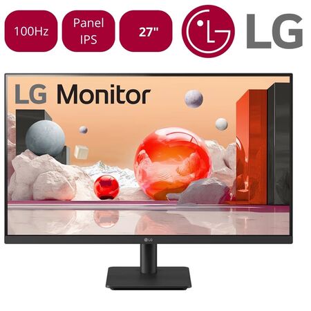Monitor Full HD 27'' │Protección Ocular │Soporte con inclinación