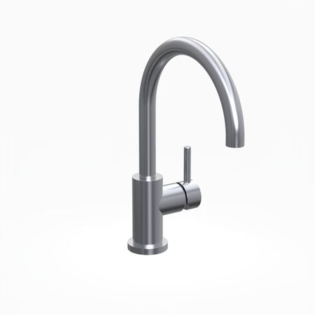 Griferia Monocomando Hidromet Discovery Curve Cromo